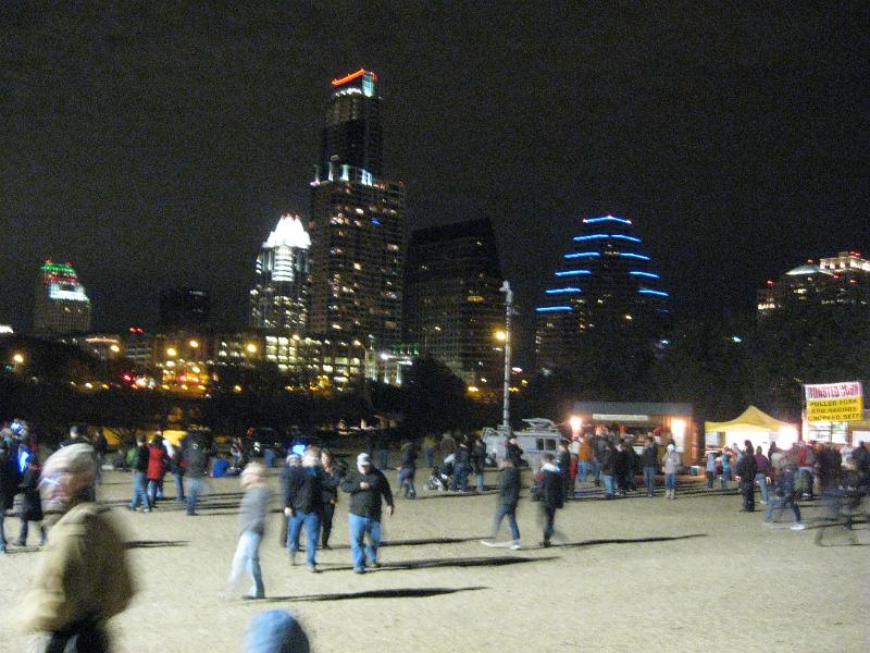 Austin at Night - New Year's Eve